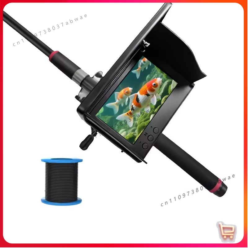 수중 어군 탐지기: 5인치 휴대용 충전식 시스템, 50 - Fish Finder Cable 리뷰 및 가격