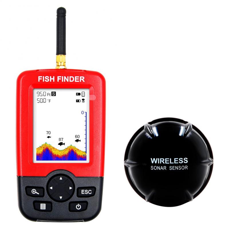 휴대용 수심 탐지기(100M 소나 센서 에코 사운더 무 - Fishing Depth Finder 리뷰 및 가격