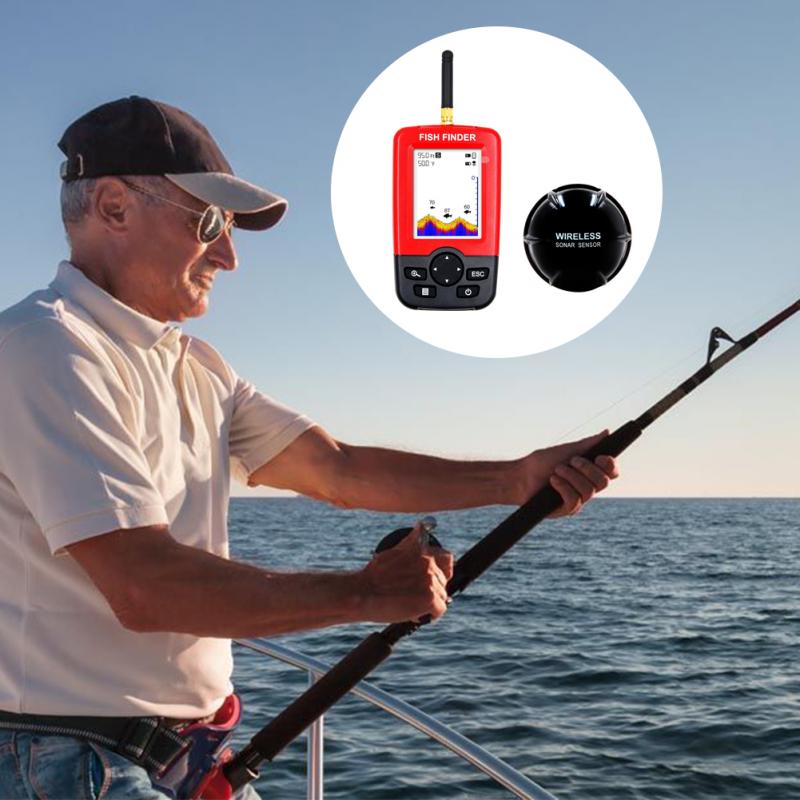 휴대용 수심 탐지기(100M 소나 센서 에코 사운더 무 - Fishing Depth Finder 리뷰 및 가격