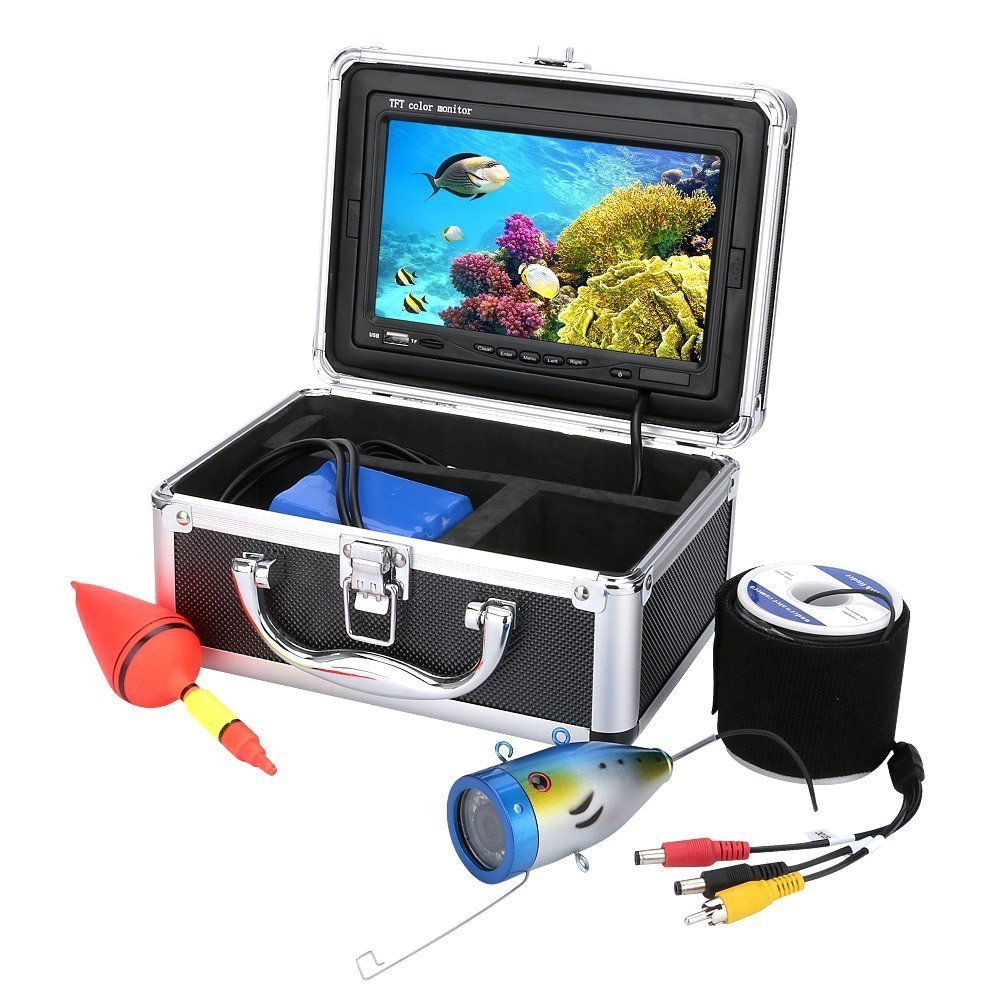 7인치 LCD 수중 낚시 카메라 시스템 30M 케이블  - Underwater Camera 리뷰 및 가격