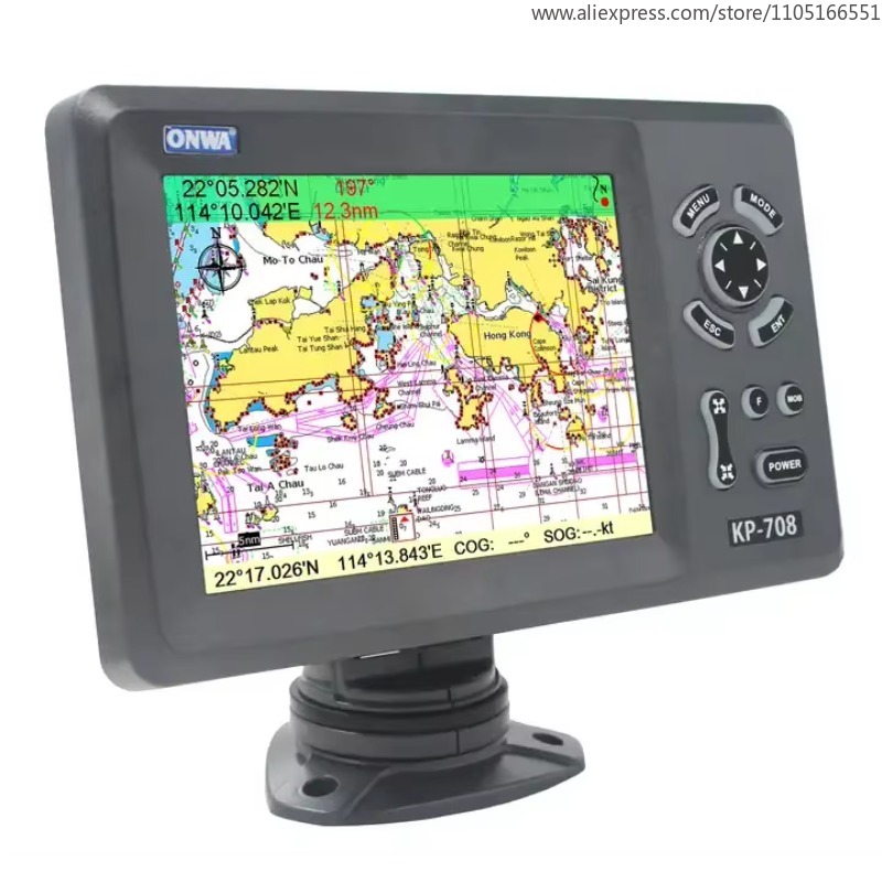 KP-708 7인치 해양 GPS 네비게이터 내비게이션  - Fish Finder Gps 리뷰 및 가격