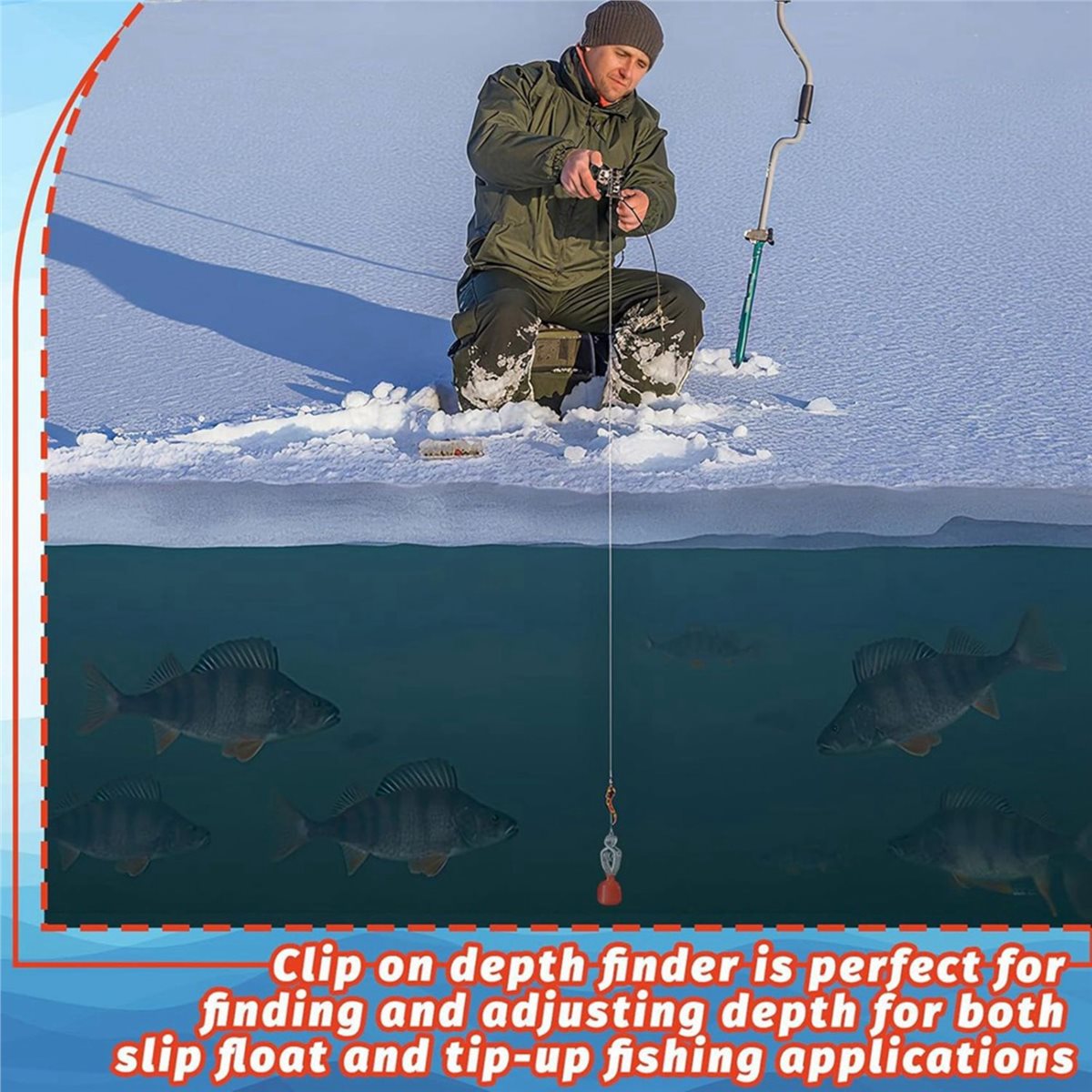 618 메가 세일 4팩 수심 측정기 얼음낚시 휴대용 수 - Fishing Depth Finder 리뷰 및 가격
