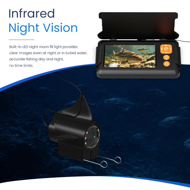 휴대용 어군탐지기(브래킷 포함), 4.3인치 화면의 시 - Fish Finder Portable 리뷰 및 가격